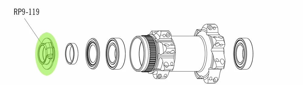 Fulcrum Bague D'arrêt Du Moyeu 2 Fulcrum Bague D'arrêt Du Moyeu – Image 2