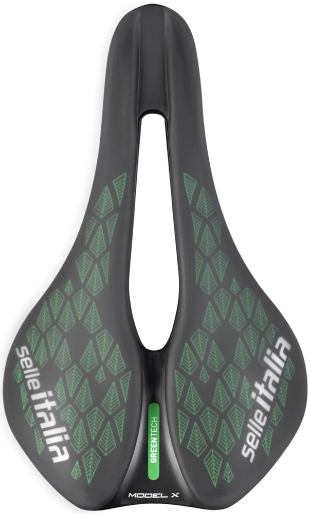 SELLE ITALIA Selle MODEL X Green Superflow LEAF 2 SELLE ITALIA Selle MODEL X Green Superflow LEAF – Image 2