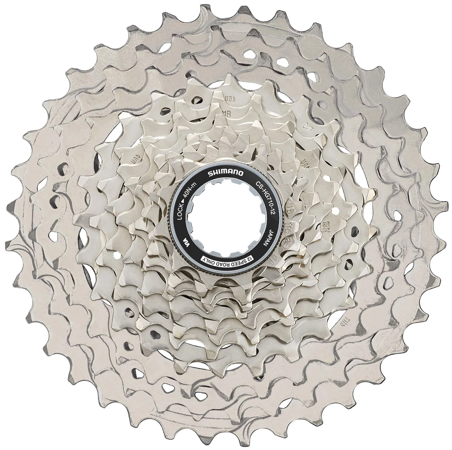 Shimano 105 CS-HG710 Cassette 12 Vitesses 1 Shimano 105 CS-HG710 Cassette 12 Vitesses