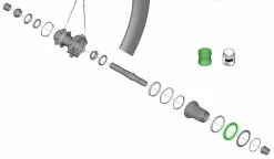 Shimano TL-FH17 Outil De Montage De Bague D'étanchéité -Dérailleurs arrières Soldes Shimano TL FH17 Y1Y100020 c